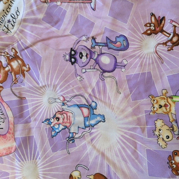 Cherokee 2XL woman's scrub top - Picture 2 of 4